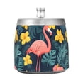 thumbnail image 7 of Yayeee Ashtray with Lid for Cigarette Smokeless Stainless Steel Home Ash Holder, Pink Floral Flamingo, 7 of 7