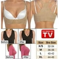 thumbnail image 3 of Chic Shaper Perfect Posture Shapewear Tops Breast Support Bra Top- Black - Extra Large (Bust Size 44-46) As Seen On TV CSBXLPGR10409, 3 of 6