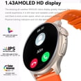 thumbnail image 6 of EIGIIS Smart Watch Answer Make Call AMOLED Smartwatch for Android and iOS Phones with Bluetooth Call/Dial Fitness Activity Tracking, 6 of 10