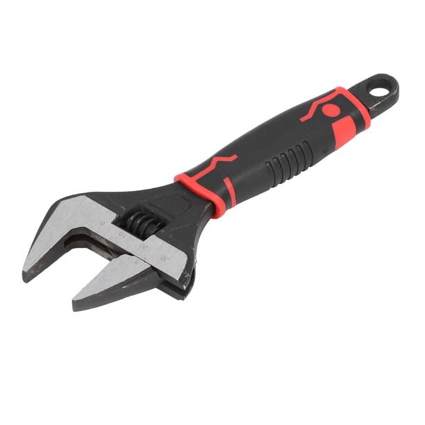 Llave De 6 Pulgadas, Llave Ajustable De Acero CR V De Gran Apertura, Profundidad De Mandíbula De 39 Mm Para Tuercas, Pernos, Tuberías