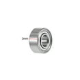 thumbnail image 3 of Deep Groove Ball Bearings Double Shielded Chrome Steel Rollers, 3x7x3mm, 3 of 4