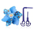thumbnail image 2 of Bike Handlebar Flower Pinwheel Windmill Decorations For Kid\s Bicycle Scooter, 2 of 11