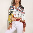 thumbnail image 3 of Las Vegas Casino Gambler Long Sleeve Blouse Woman Streetwear Casual Shirts Summer Oversize Woman Streetwear Clothing Birthday Present, 3 of 7