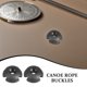thumbnail image 3 of FUTUREORYY 8Jgo Accesorios De Aparejo Con Guías De Línea Para Kayak Y Canoa En Plástico Negro, 3 of 8