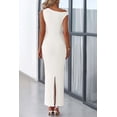 thumbnail image 2 of Vestido largo PRETTYGARDEN para mujer 2025, blanco, talla XL, 2 of 9
