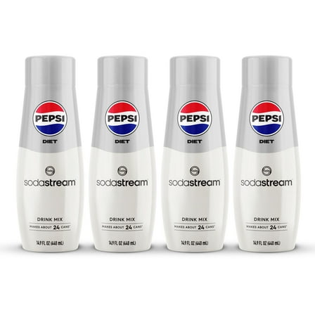 SodaStream Diet Pepsi Drink Mix 14.9 fl oz/4pk
