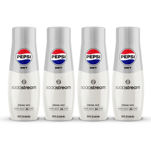 SodaStream Diet Pepsi Drink Mix 14.9 fl oz/4pk