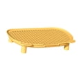 thumbnail image 2 of Tapete para de gatos de interior, protección para el suelo, taburete de pedal reutilizable de doble capa para interiores, bandeja recogedora amarillo, 2 of 7