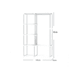 thumbnail image 3 of Closet Armable Xtellar Ropero Pequeño Organizador Para Ropa Portatil Color Rosa, 3 of 4