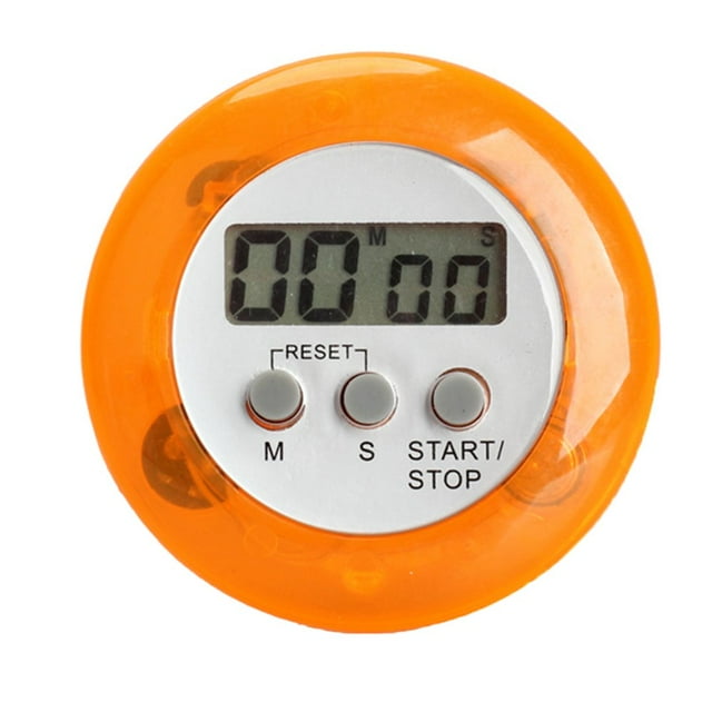 LCD Digital Kitchen Calculagraph Countdown Magnetic Timer Back Stand Cooking Time Count UP Alarm Clock