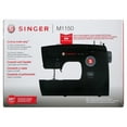 thumbnail image 3 of SINGER M1150 Mechanical Sewing Machine With 45 Stitch Applications, LED Light & 1-Step Buttonhole | Smart Choice for Gifting (Black), 3 of 17