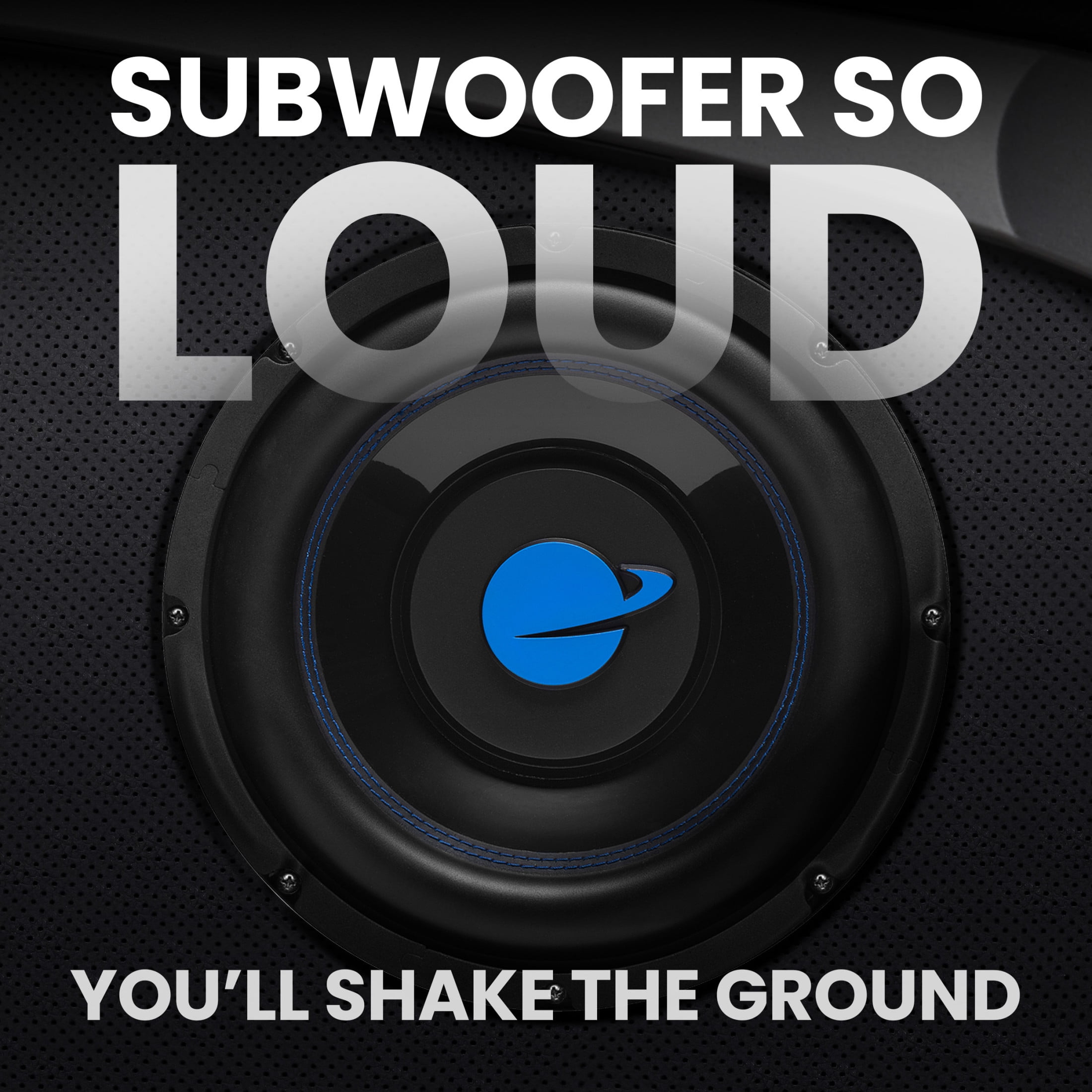 Planet Audio PL10S Anarchy Series 10 inch Car Subwoofer - 800 Watts Max, Single 4 Ohm Voice Coil, Sold Individually, Hook up to Amp