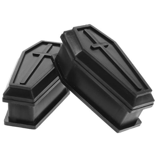 Coffin Halloween Box Mini Ornament House Haunted Prop Party Treat Toy