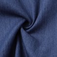 thumbnail image 5 of Men’s Long Sleeve Denim Shirt Jacket Lapel Solid Color Casual Spring Fall Top, 5 of 8