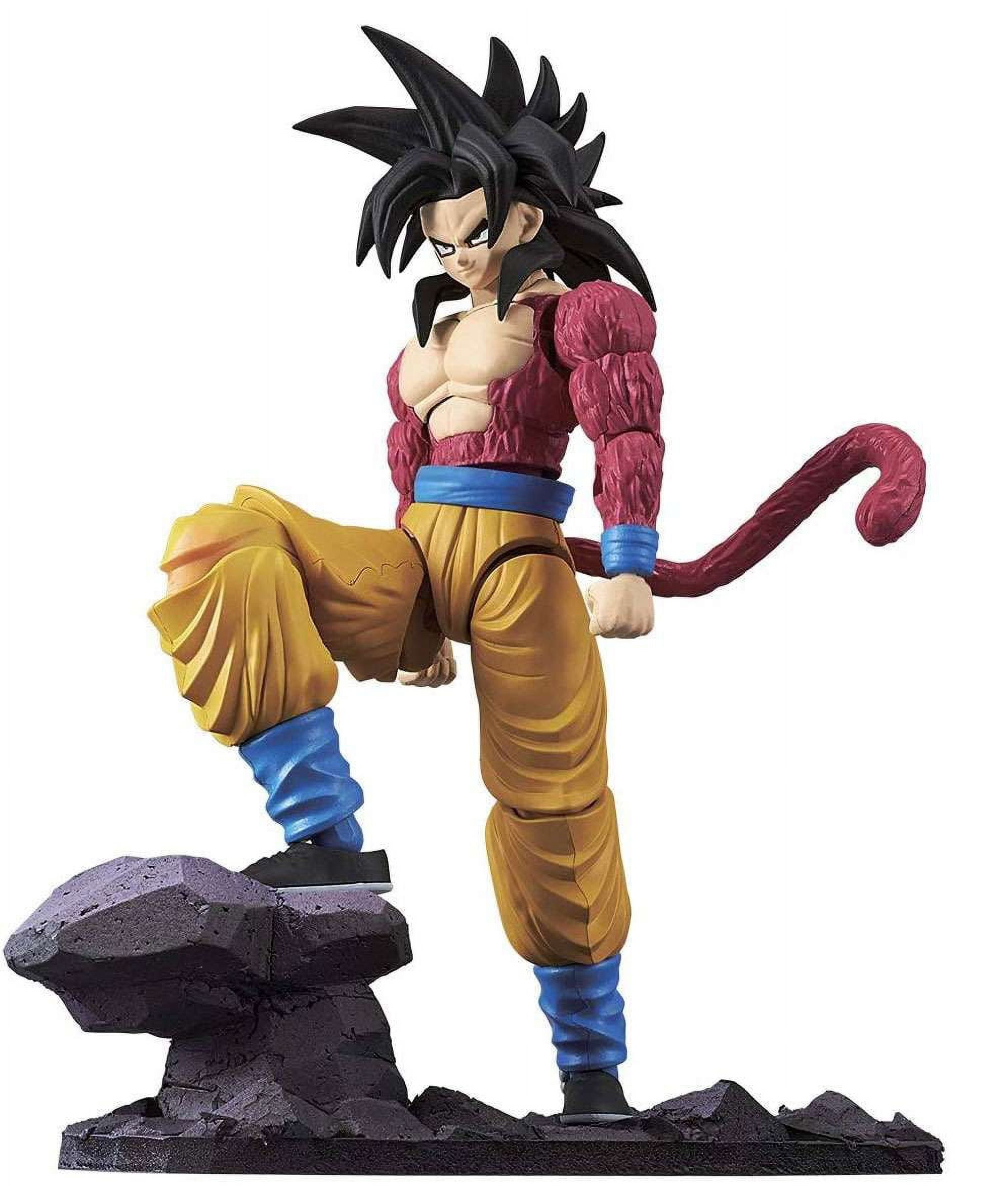 Bandai dragon ball gt super saiyan 4 filho goku vegeta iv