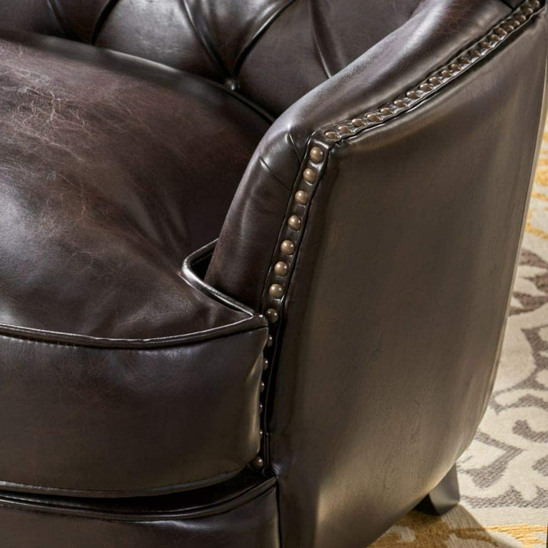 Laxford Upholstered Club Chair Walmart