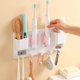 thumbnail image 3 of Soporte para cepillos de dientes montado en la pared - Organizador de baño versátil para pasta de dientes, 3 of 8