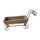 thumbnail image 4 of Soporte para plantas, soporte rústico de madera con forma de rueda de carro, jardinera, cesto para flores, estante para el hogar, jardín, macetas,, 4 of 8