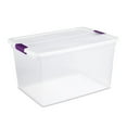 thumbnail image 3 of Sterilite 64 Quart Storage Tote, 6 Pack, and 66 Quart Storage Tote, 6 Pack, 3 of 11