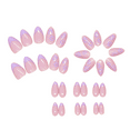 thumbnail image 5 of 4-Pack Press on Nails - 96 Pieces Long-Wear, Glossy Finish, Quick Stick, No Glue Needed, Perfect for Dance, Party, Daily Wear, Fashionable Nail Art for Women/Girls, 5 of 8