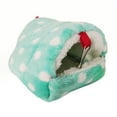 thumbnail image 6 of Meidiya Rat Hamster Warm Bed House Cute Plush Hut Hanging Hammock Cute Toy Nest for Small Animal Mice,Sugar Glider,Chinchilla,Dwraf Hamster, 6 of 7