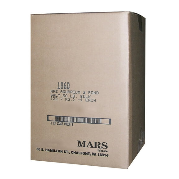 API Aquarium Salt, Freshwater Aquarium Salt, 50 lb