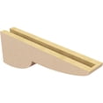 thumbnail image 5 of 3"W x 18"D x 6"H Thin Crestline Rough Cedar Woodgrain TimberThane Corbel, Primed Tan, 5 of 6