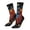 3 Black, variant on World Map Of Digital Circuits Crew Socks for Men & Women, Breathable Casual Athletic Ankle Socks