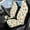 Colorful Dog Paw Prints, variant on KUIFORTI Hibiscus Flowers Automotive Seat Cover Elastic Fabrics Car Seat Covers for Front Seats Soft Warm Auto Interior Cover Non-Slip Universal Fit for Cars SUV