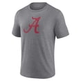 thumbnail image 2 of Men's Heather Gray Alabama Crimson Tide Classic Primary Tri-Blend T-Shirt, 2 of 3