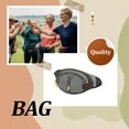 thumbnail image 3 of Sonducket Bolsa de equitación para acampar al aire libre, riñonera portátil de nailon de gran capacidad con cremallera, bolsa para botella de agua riñoneras Gris Sonducket AP014957-04, 3 of 6