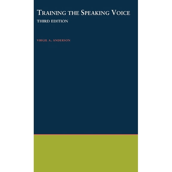 Pre-Owned Training the Speaking Voice (Hardcover) 0195021509 9780195021509