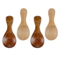 thumbnail image 4 of Spoon Scoop Salt Wood Sugar Wooden Mini Coffee Espresso Dessert Basting Spoons Specialty Tea Cream Ice Scooper Bath, 4 of 6