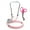 Frosted Pink, variant on Premium Stethoscopes Sprague Double Tube Adult and Pediatric Stethoscope + Free Matching EMT Shear -Ideal Gift for EMT, Nurse, Doctor, Medical Student, Paramedic and First Responders (Tactical Black)