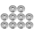 thumbnail image 3 of Mini Roulement, 10 Pcs Mini Roulement Roulement Simple en Acier Inoxydable Accessoires d'Outil de Roulement Savoir-Faire Exceptionnel, 3 of 14