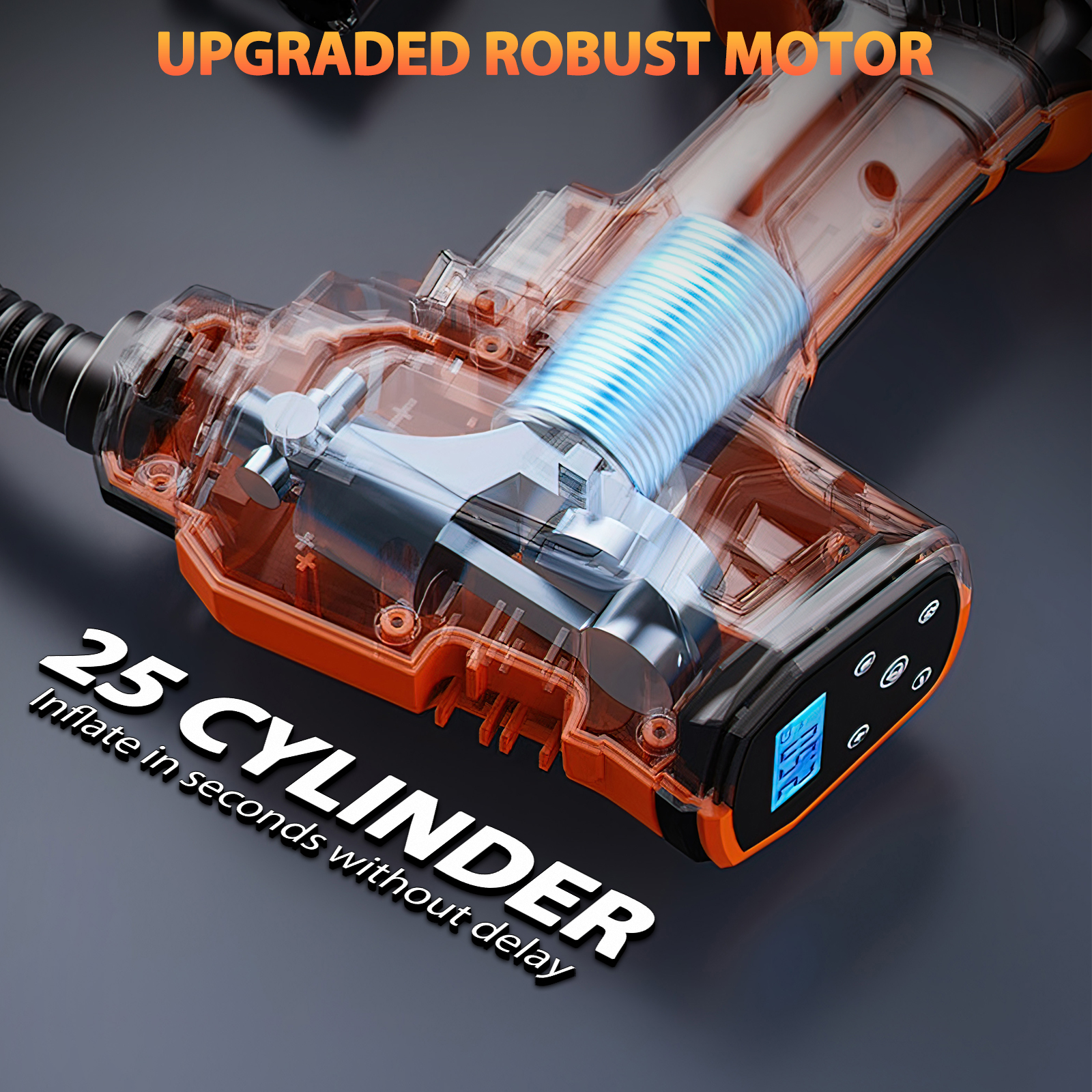 Untimaty Cordless Tire Inflator, 150PSI 21V photo 7