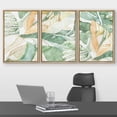 thumbnail image 2 of wall26 Framed Canvas Print Wall Art Set Tropical Jungle Plant Collage Nature Wilderness Illustrations Modern Art Rustic Decorative Multicolor for Living Room, Bedroom, Office - 16"x24"x3 Na, 2 of 5