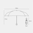 thumbnail image 3 of SDFGTstore Mini Foldable Rain Umbrella Traveling Size Sun Umbrella for Outdoor Use, 3 of 20