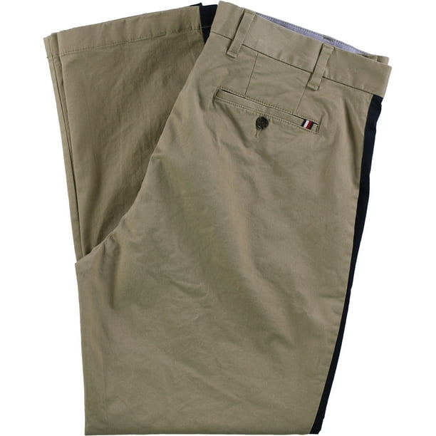 Tommy Hilfiger Pantalones chinos informales con rayas laterales