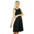 thumbnail image 4 of Bimba Women Shift Dress Above Knee Bohemian Clothing Party Dress, 4 of 6
