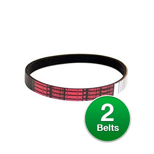 Original Vacuum Belt for Oreck 7585501 / 7585501 Belt Models (2 Pack