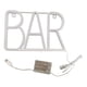 thumbnail image 1 of Letrero de neón para bar, luz de neón LED, letrero de luz de neón con barra de letras USB para bar, decoración de pared, letreros iluminados colgantes , rosa, 1 of 8