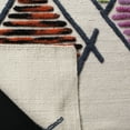 thumbnail image 4 of SAFAVIEH Kenya Lesleigh Colorful Geometric Area Rug, Ivory/Multi, 6' x 9', 4 of 7