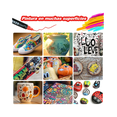 thumbnail image 3 of 72 Colores Plumones Acrílicos Marcadores Arte Punta 1mm Fino Malubero Multicolor, 3 of 4
