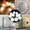 thumbnail image 2 of 10 LED Dimmable Mirror Lights Kit USB Lamp Vanity Bulbs Style Make Up, 2 of 7
