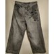 thumbnail image 5 of Pantalones vaqueros con estampado Vintage para mujer, Pantalones rectos grises lavados, Harajuku americano, sueltos, Unisex, estilo gótico, Y2K, 2024, 5 of 5