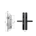 thumbnail image 1 of Tuya App Waterproof Smart Door Lock Aluminum Biometric Lock Fingerprint Door Handle Digital Keyless Lock For Glass Sliding ,More Secure, 1 of 7