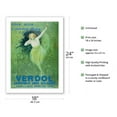 thumbnail image 2 of Verdol - The Oxygenated Green Toothpaste (Dentifrice Vert Oxygéné) - Vintage French Advertising Poster by Leonetto Cappiello c.1911 - Fine Art Matte Paper Print (Unframed) 18x24in, 2 of 4