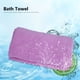 thumbnail image 3 of Bata de baño y vestido de falda de secado rápido para spa y baño, envoltura de baño de microfibra ultra suave de color morado, 3 of 8