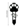 thumbnail image 3 of Pet Memorial Garden Stake - Metal Dog Grave Marker, Waterproof Cemetery Plaque for Outdoor Yard, Personalized Pet Loss Remembrance Gift, Sympathy Memorial Sign for Dogs, Durable Iron Stake, 3 of 7
